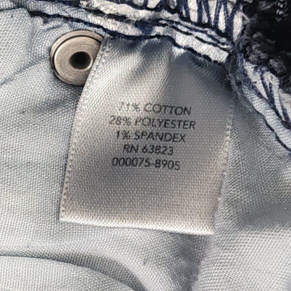 Christopher & Banks Jeans Womens 4 Low Rise Skinny Side Seam Detail Zip Hem - Picture 5 of 11